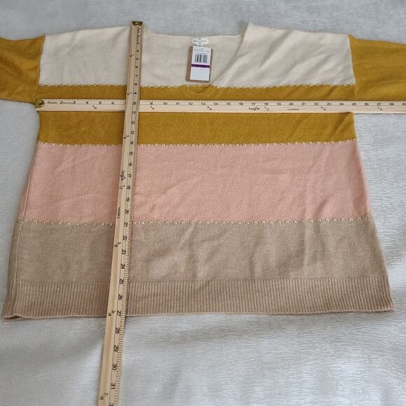 Mason and Belle striped sweater Stitch Fix super soft size XXL, NWT Cozycore - Picture 6 of 7